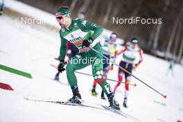 13.01.2019, Val di Fiemme, Italy (ITA): Alessandro Pittin (ITA) - FIS world cup nordic combined, individual gundersen HS135/10km, Val di Fiemme (ITA). www.nordicfocus.com. © Modica/NordicFocus. Every downloaded picture is fee-liable.