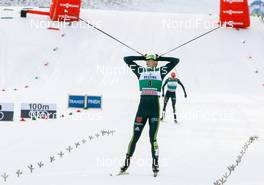 13.01.2019, Val di Fiemme, Italy (ITA): Vinzenz Geiger (GER) - FIS world cup nordic combined, individual gundersen HS135/10km, Val di Fiemme (ITA). www.nordicfocus.com. © Volk/NordicFocus. Every downloaded picture is fee-liable.