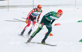 13.01.2019, Val di Fiemme, Italy (ITA): Vinzenz Geiger (GER) - FIS world cup nordic combined, individual gundersen HS135/10km, Val di Fiemme (ITA). www.nordicfocus.com. © Volk/NordicFocus. Every downloaded picture is fee-liable.
