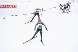13.01.2019, Val di Fiemme, Italy (ITA): Joergen Graabak (NOR), Eric Frenzel (GER), (l-r)  - FIS world cup nordic combined, individual gundersen HS135/10km, Val di Fiemme (ITA). www.nordicfocus.com. © Modica/NordicFocus. Every downloaded picture is fee-liable.
