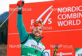 13.01.2019, Val di Fiemme, Italy (ITA): Johannes Rydzek (GER) - FIS world cup nordic combined, individual gundersen HS135/10km, Val di Fiemme (ITA). www.nordicfocus.com. © Volk/NordicFocus. Every downloaded picture is fee-liable.