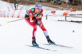 13.01.2019, Val di Fiemme, Italy (ITA): Lukas Klapfer (AUT) - FIS world cup nordic combined, individual gundersen HS135/10km, Val di Fiemme (ITA). www.nordicfocus.com. © Volk/NordicFocus. Every downloaded picture is fee-liable.