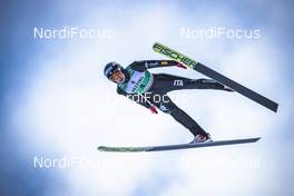 13.01.2019, Val di Fiemme, Italy (ITA): Aaron Kostner (ITA) - FIS world cup nordic combined, individual gundersen HS135/10km, Val di Fiemme (ITA). www.nordicfocus.com. © Modica/NordicFocus. Every downloaded picture is fee-liable.