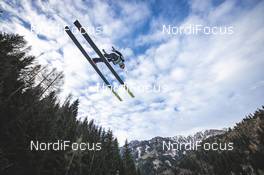 13.01.2019, Val di Fiemme, Italy (ITA): Tim Hug (SUI) - FIS world cup nordic combined, individual gundersen HS135/10km, Val di Fiemme (ITA). www.nordicfocus.com. © Modica/NordicFocus. Every downloaded picture is fee-liable.