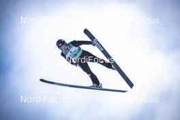 13.01.2019, Val di Fiemme, Italy (ITA): Nathaniel Mah (CAN) - FIS world cup nordic combined, individual gundersen HS135/10km, Val di Fiemme (ITA). www.nordicfocus.com. © Modica/NordicFocus. Every downloaded picture is fee-liable.
