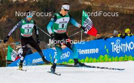 12.01.2019, Val di Fiemme, Italy (ITA): Antoine Gerard (FRA) - FIS world cup nordic combined, team sprint HS135/2x7.5km, Val di Fiemme (ITA). www.nordicfocus.com. © Volk/NordicFocus. Every downloaded picture is fee-liable.