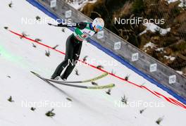 12.01.2019, Val di Fiemme, Italy (ITA): Go Yamamoto (JPN) - FIS world cup nordic combined, team sprint HS135/2x7.5km, Val di Fiemme (ITA). www.nordicfocus.com. © Volk/NordicFocus. Every downloaded picture is fee-liable.