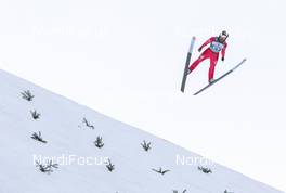 12.01.2019, Val di Fiemme, Italy (ITA): Alessandro Pittin (ITA) - FIS world cup nordic combined, team sprint HS135/2x7.5km, Val di Fiemme (ITA). www.nordicfocus.com. © Volk/NordicFocus. Every downloaded picture is fee-liable.
