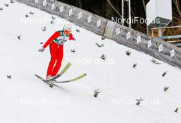 12.01.2019, Val di Fiemme, Italy (ITA): Viacheslav Barkov (RUS) - FIS world cup nordic combined, team sprint HS135/2x7.5km, Val di Fiemme (ITA). www.nordicfocus.com. © Volk/NordicFocus. Every downloaded picture is fee-liable.