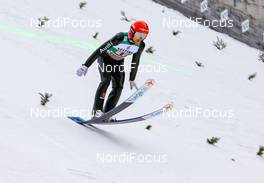 12.01.2019, Val di Fiemme, Italy (ITA): Fabian Riessle (GER) - FIS world cup nordic combined, team sprint HS135/2x7.5km, Val di Fiemme (ITA). www.nordicfocus.com. © Volk/NordicFocus. Every downloaded picture is fee-liable.