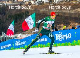12.01.2019, Val di Fiemme, Italy (ITA): Eric Frenzel (GER) - FIS world cup nordic combined, team sprint HS135/2x7.5km, Val di Fiemme (ITA). www.nordicfocus.com. © Volk/NordicFocus. Every downloaded picture is fee-liable.