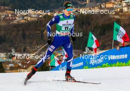 12.01.2019, Val di Fiemme, Italy (ITA): Arttu Maekiaho (FIN) - FIS world cup nordic combined, team sprint HS135/2x7.5km, Val di Fiemme (ITA). www.nordicfocus.com. © Volk/NordicFocus. Every downloaded picture is fee-liable.