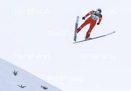 12.01.2019, Val di Fiemme, Italy (ITA): Ben Loomis (USA) - FIS world cup nordic combined, team sprint HS135/2x7.5km, Val di Fiemme (ITA). www.nordicfocus.com. © Volk/NordicFocus. Every downloaded picture is fee-liable.