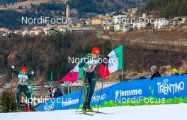 12.01.2019, Val di Fiemme, Italy (ITA): Johannes Rydzek (GER) - FIS world cup nordic combined, team sprint HS135/2x7.5km, Val di Fiemme (ITA). www.nordicfocus.com. © Volk/NordicFocus. Every downloaded picture is fee-liable.