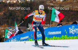 12.01.2019, Val di Fiemme, Italy (ITA): Jan Schmid (NOR) - FIS world cup nordic combined, team sprint HS135/2x7.5km, Val di Fiemme (ITA). www.nordicfocus.com. © Volk/NordicFocus. Every downloaded picture is fee-liable.