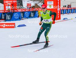 18.01.2019, Chaux-Neuve, France (FRA): Manuel Faisst (GER) - FIS world cup nordic combined, individual gundersen HS118/5km, Chaux-Neuve (FRA). www.nordicfocus.com. © Volk/NordicFocus. Every downloaded picture is fee-liable.