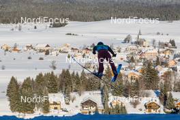 18.01.2019, Chaux-Neuve, France (FRA): Ben Loomis (USA) - FIS world cup nordic combined, individual gundersen HS118/5km, Chaux-Neuve (FRA). www.nordicfocus.com. © Volk/NordicFocus. Every downloaded picture is fee-liable.