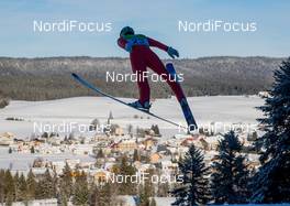 18.01.2019, Chaux-Neuve, France (FRA): Arttu Maekiaho (FIN) - FIS world cup nordic combined, individual gundersen HS118/5km, Chaux-Neuve (FRA). www.nordicfocus.com. © Volk/NordicFocus. Every downloaded picture is fee-liable.