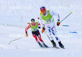 19.01.2019, Chaux-Neuve, France (FRA): Taylor Fletcher (USA) - FIS world cup nordic combined, individual gundersen HS118/10km, Chaux-Neuve (FRA). www.nordicfocus.com. © Volk/NordicFocus. Every downloaded picture is fee-liable.