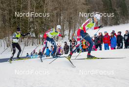 20.01.2019, Chaux-Neuve, France (FRA): (l-r)  - FIS world cup nordic combined, individual gundersen HS118/15km, Chaux-Neuve (FRA). www.nordicfocus.com. © Volk/NordicFocus. Every downloaded picture is fee-liable.