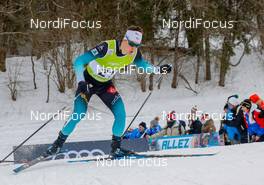 20.01.2019, Chaux-Neuve, France (FRA): Antoine Gerard (FRA) - FIS world cup nordic combined, individual gundersen HS118/15km, Chaux-Neuve (FRA). www.nordicfocus.com. © Volk/NordicFocus. Every downloaded picture is fee-liable.