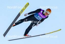 26.01.2019, Trondheim, Norway (NOR): Tim Hug (SUI) - FIS world cup nordic combined, individual gundersen HS140/10km, Trondheim (NOR). www.nordicfocus.com. © Volk/NordicFocus. Every downloaded picture is fee-liable.