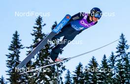 26.01.2019, Trondheim, Norway (NOR): Ben Loomis (USA) - FIS world cup nordic combined, individual gundersen HS140/10km, Trondheim (NOR). www.nordicfocus.com. © Volk/NordicFocus. Every downloaded picture is fee-liable.