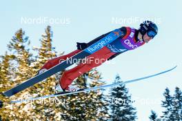 26.01.2019, Trondheim, Norway (NOR): Ben Loomis (USA) - FIS world cup nordic combined, individual gundersen HS140/10km, Trondheim (NOR). www.nordicfocus.com. © Volk/NordicFocus. Every downloaded picture is fee-liable.