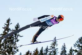 26.01.2019, Trondheim, Norway (NOR): Magnus Hovdal Moan (NOR) - FIS world cup nordic combined, individual gundersen HS140/10km, Trondheim (NOR). www.nordicfocus.com. © Volk/NordicFocus. Every downloaded picture is fee-liable.