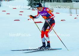 26.01.2019, Trondheim, Norway (NOR): Wilhelm Denifl (AUT) - FIS world cup nordic combined, individual gundersen HS140/10km, Trondheim (NOR). www.nordicfocus.com. © Volk/NordicFocus. Every downloaded picture is fee-liable.