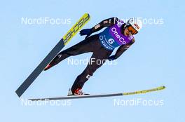 26.01.2019, Trondheim, Norway (NOR): Laurent Muhlethaler (FRA) - FIS world cup nordic combined, individual gundersen HS140/10km, Trondheim (NOR). www.nordicfocus.com. © Volk/NordicFocus. Every downloaded picture is fee-liable.