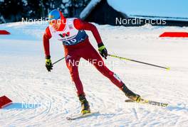 27.01.2019, Trondheim, Norway (NOR): Ernest Yahin (RUS) - FIS world cup nordic combined, individual gundersen HS140/10km, Trondheim (NOR). www.nordicfocus.com. © Volk/NordicFocus. Every downloaded picture is fee-liable.