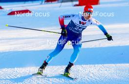 27.01.2019, Trondheim, Norway (NOR): Tim Hug (SUI) - FIS world cup nordic combined, individual gundersen HS140/10km, Trondheim (NOR). www.nordicfocus.com. © Volk/NordicFocus. Every downloaded picture is fee-liable.