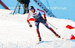 27.01.2019, Trondheim, Norway (NOR): Magnus Hovdal Moan (NOR) - FIS world cup nordic combined, individual gundersen HS140/10km, Trondheim (NOR). www.nordicfocus.com. © Volk/NordicFocus. Every downloaded picture is fee-liable.