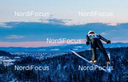 27.01.2019, Trondheim, Norway (NOR): Taylor Fletcher (USA) - FIS world cup nordic combined, individual gundersen HS140/10km, Trondheim (NOR). www.nordicfocus.com. © Volk/NordicFocus. Every downloaded picture is fee-liable.