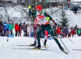 02.02.2019, Klingenthal, Germany (GER): Julian Schmid (GER) - FIS world cup nordic combined, individual gundersen HS140/10km, Klingenthal (GER). www.nordicfocus.com. © Volk/NordicFocus. Every downloaded picture is fee-liable.