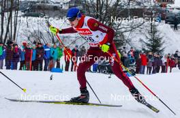 02.02.2019, Klingenthal, Germany (GER): Alexander Pashaev (RUS) - FIS world cup nordic combined, individual gundersen HS140/10km, Klingenthal (GER). www.nordicfocus.com. © Volk/NordicFocus. Every downloaded picture is fee-liable.
