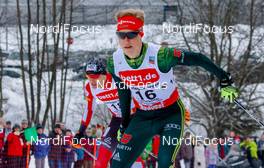02.02.2019, Klingenthal, Germany (GER): Luis Lehnert (GER) - FIS world cup nordic combined, individual gundersen HS140/10km, Klingenthal (GER). www.nordicfocus.com. © Volk/NordicFocus. Every downloaded picture is fee-liable.