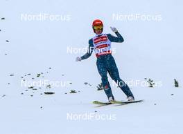 02.02.2019, Klingenthal, Germany (GER): Vinzenz Geiger (GER) - FIS world cup nordic combined, individual gundersen HS140/10km, Klingenthal (GER). www.nordicfocus.com. © Volk/NordicFocus. Every downloaded picture is fee-liable.