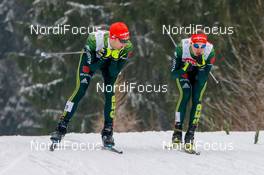 02.02.2019, Klingenthal, Germany (GER): David Mach (GER) - FIS world cup nordic combined, individual gundersen HS140/10km, Klingenthal (GER). www.nordicfocus.com. © Volk/NordicFocus. Every downloaded picture is fee-liable.