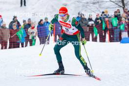 02.02.2019, Klingenthal, Germany (GER): Fabian Riessle (GER) - FIS world cup nordic combined, individual gundersen HS140/10km, Klingenthal (GER). www.nordicfocus.com. © Volk/NordicFocus. Every downloaded picture is fee-liable.
