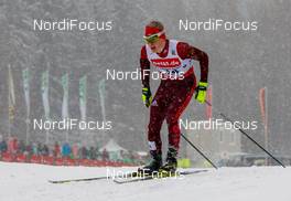 03.02.2019, Klingenthal, Germany (GER): Vitalii Ivanov (RUS) - FIS world cup nordic combined, individual gundersen HS140/10km, Klingenthal (GER). www.nordicfocus.com. © Volk/NordicFocus. Every downloaded picture is fee-liable.