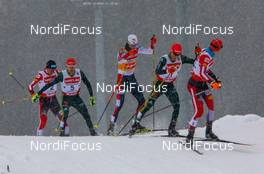 03.02.2019, Klingenthal, Germany (GER): (l-r)  - FIS world cup nordic combined, individual gundersen HS140/10km, Klingenthal (GER). www.nordicfocus.com. © Volk/NordicFocus. Every downloaded picture is fee-liable.