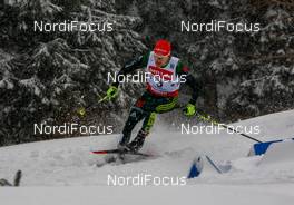 03.02.2019, Klingenthal, Germany (GER): Fabian Riessle (GER) - FIS world cup nordic combined, individual gundersen HS140/10km, Klingenthal (GER). www.nordicfocus.com. © Volk/NordicFocus. Every downloaded picture is fee-liable.