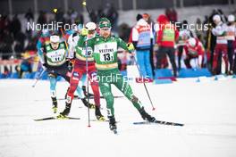 09.02.2019 Lahti, Finland (FIN): Alessandro Pittin (ITA) - FIS world cup nordic combined, team sprint HS130/2x7.5km, Lahti (FIN). www.nordicfocus.com. © Modica/NordicFocus. Every downloaded picture is fee-liable.