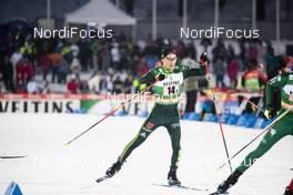 09.02.2019 Lahti, Finland (FIN): Martin Hahn (GER) - FIS world cup nordic combined, team sprint HS130/2x7.5km, Lahti (FIN). www.nordicfocus.com. © Modica/NordicFocus. Every downloaded picture is fee-liable.