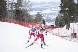 09.03.2019, Oslo, Norway (NOR): Jarl Magnus Riiber (NOR) - FIS world cup nordic combined, individual gundersen HS134/10km, Oslo (NOR). www.nordicfocus.com. © Modica/NordicFocus. Every downloaded picture is fee-liable.