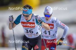 16.03.2019, Schonach, Germany (GER): Laurent Muhlethaler (FRA) - FIS world cup nordic combined, individual gundersen HS106/10km, Schonach (GER). www.nordicfocus.com. © Thibaut/NordicFocus. Every downloaded picture is fee-liable.