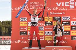 16.03.2019, Schonach, Germany (GER): Lukas Greiderer (AUT) - FIS world cup nordic combined, individual gundersen HS106/10km, Schonach (GER). www.nordicfocus.com. © Thibaut/NordicFocus. Every downloaded picture is fee-liable.
