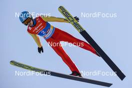 28.02.2019, Seefeld, Austria (AUT): Markuss Vinogradovs (LAT) - FIS nordic world ski championships, nordic combined, individual gundersen HS109/10km, Seefeld (AUT). www.nordicfocus.com. © THIBAUT/NordicFocus. Every downloaded picture is fee-liable.